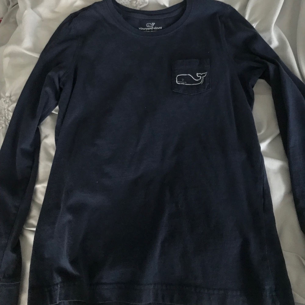 Vineyard Vines Navy Blue Shirt